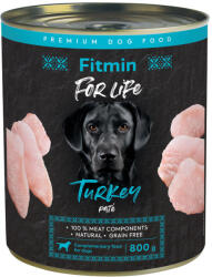 Fitmin For Life Pulykahúsos konzerv kutyáknak, 800 g