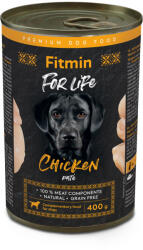 Fitmin For Life Csirkehúsos konzerv kutyáknak, 400 g