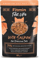 Fitmin For Life Lazacos táska macskaeledel, 85 g