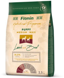 Fitmin Medium Maxi Lamb with Beef kutyatáp kölyökkutyáknak, 2, 5 kg