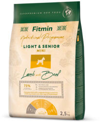 Fitmin Mini Light & Senior Lamb with Beef kutyatáp, 2, 5 kg