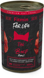 Fitmin For Life Marhahúsos konzerv felnőtt macskáknak, 400 g