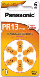 Panasonic Baterii audtitive zinc-aer Panasonic PR13 (PR13) Baterii de unica folosinta