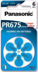 Panasonic Baterii audtitive zinc-aer Panasonic PR675 (PR675)