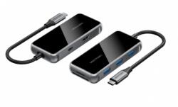  DOKKOLÓ USB-C -> HDMI/USB/SD/PD, Vention (TFMHB)