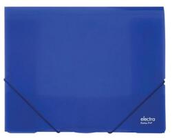Electra Gumis mappa ELECTRA A4 műanyag kék (2-601) - nyomtassingyen