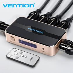  SWITCHER HDMI (5be-1ki, fekete&arany), Vention (ACDG0)
