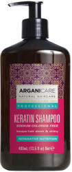 Arganicare Sampon cu keratina pentru parul deteriorat si tratat chimic sau termic 400 ml