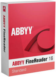 ABBYY FineReader PDF 16 Standard 1 felhasználó / 3 év Elektronikus licenc
