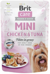 Brit Care Mini Chicken & Tuna fillets in gravy 6x85 g