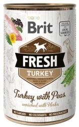 Brit Fresh turkey with peas 400 g