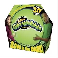 Wubble Wubble: Világító Super Glo Wubble, 75 cm - zöld (72184)