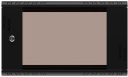 Extralink Premium 6U 600x450 Black | Rack cabinet | tool-free mounting, wall-mounted (2717)