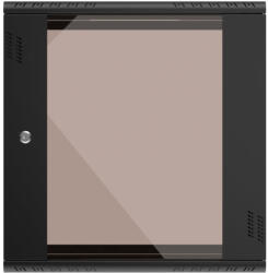 Extralink Premium 12U 600x450 Black | Rack cabinet | tool-free mounting, wall-mounted (2719)