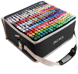 Extralink | Alcohol marker set | 262 colors, dual tips (5906168631252)