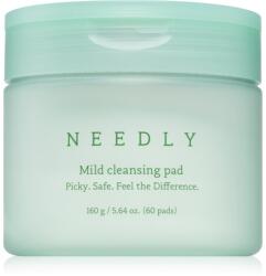 NEEDLY Mild Cleansing Pad hámlasztó párnák a bőr tökéletes tisztításához 60 db