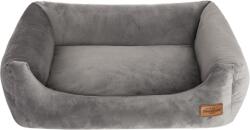 RECOBED Canapea RECOBED Welurove gri M 80x65cm