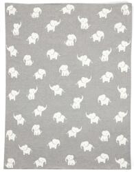 Mamas & Papas Плетено одеяло Mamas & Papas Welcome To The World Elephant - Grey, 70 х 90 cm (7883WW202) - ozone