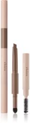 thim Artist Touch Brow Duo Kétoldalú szemöldök ceruza kefével árnyalat 01 Cocoa Brown 0.6 g