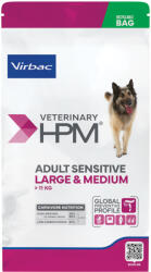 Virbac 2x12kg Virbac Veterinary HPM Adult Sensitive Large & Medium száraz kutyatáp