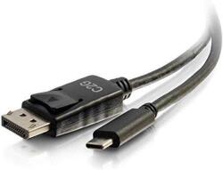C2G USB 2.0 Type C DisplayPort Átalakító Fekete 1.8m 26902 (26902)
