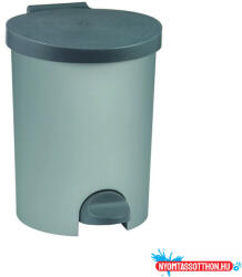  Szemetes kuka pedálos műanyag 15 literes kivehető tartállyal Curver ezüst/fekete (51572)