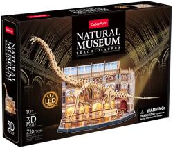 CubicFun 3D puzzle játék 217 darabos Brachioszaurusz csontváz LED világítással (6944588205447)