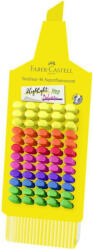 Faber-Castell Display 60 bucati textmarkere superfluorescente pen shape FABER-CASTELL FC254647, 60 culori/set (FC254647)
