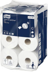 Tork Toalettpapír T9 SmartOne Mini Advanced 2 Réteg, Fehér, 620 Lap/Tekercs