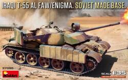 MiniArt Models 1/35 T-55 Al Faw/Enigma. Soviet Made Base iraki katonai tank modell (MI37095)