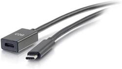 C2G USB 3.1 Type C Hosszabbító Fekete 90cm 88658 (88658)