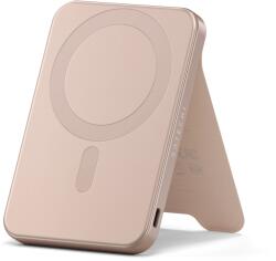 Satechi Mágneses Vezeték nélküli Powerbank állvány 5000mAh sivatag rózsaszín (ST-B5Q2SR)