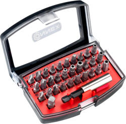 Connex 32 darabos biztonsági bit készlet, mágneses tartóval