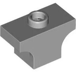 LEGO® 38583c86 - LEGO világosszürke boltív 1 x 2 méretű 1 bütyökkel - jumper (38583c86)