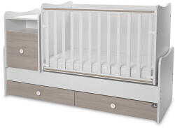 Lorelli Trend PLUS kombi ágy 70x165 - White & amp; Amber ÚJ