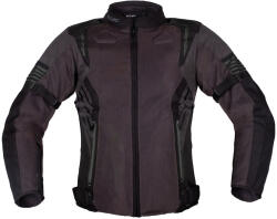 W-Tec Nyári motoros dzseki W-TEC Pelyes, szellőzőpanelek, neoprén gallér, visionight fényvisszaverő elemek, tépőzáras pánt szürke L (28799-L-2)