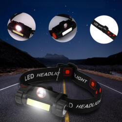 inSPORTline LED fejlámpa inSPORTline Lumeria, rugalmas pánt, kompakt, MicroUSB, 300 lumen (29069) - insportline