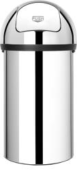 Brabantia Push Bin, rozsdamentes acél, 60 L (BR/647158)