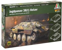 Italeri 1: 56 Jagdpanzer 38(t Hetz makett tank (15767)