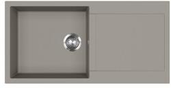 Evido CUBO XL 6S - Gránit mosogatótálca - platina színben (442059)