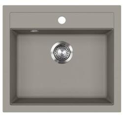 Evido QUADRO 6 - Gránit mosogatótálca - platina színben (442063)