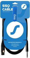 SSQ XLRJS1 XLR apa - 6.35mm Jack apa Kábel (1m) (SS-2060) (SS-2060)