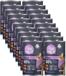 Pet Republic PetRepublic Fine Meat pulykatál 20x400g macskáknak