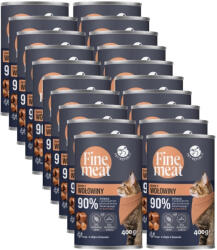 Pet Republic PetRepublic Fine Meat marhahúsos étel 20x400g macskáknak