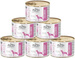  marka niezdefiniowana 4Vets Cukorbetegség Kutyaeledel 6x185g