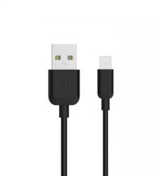 USAMS U-TURN USB-A apa - Lightning apa 2.0 Adat és töltőkábel - Fekete (1m) (IPUSBXD01) (IPUSBXD01)