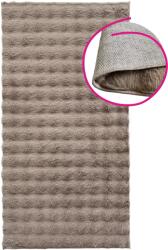 TEMPO KONDELA Covor, maro-gri Taupe/model bubble, 140x200, MAKON Covor