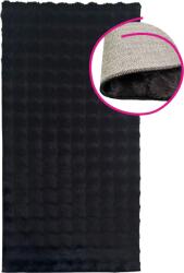 TEMPO KONDELA Covor, negru/model bubble, 140x200, MAKON Covor