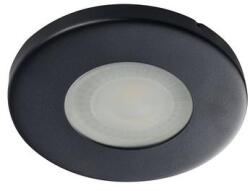 Kanlux beépíthető spot lámpa keret fekete kerek IP44 MARIN 32501 (32501)