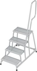 KRAUSE STABILO Professional gurítható szerelődobogó rácsos fokokkal, 4 fokos (805379)